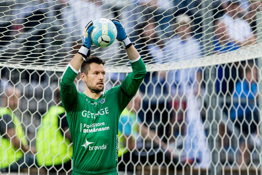 Halmstads målvakt Stojan Lukic