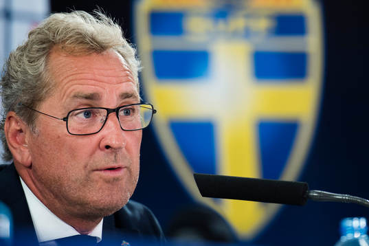 Sveriges förbundskapten Erik Hamrén
