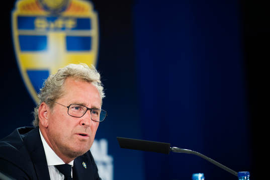 Sveriges förbundskapten Erik Hamrén