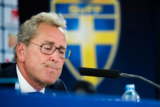 Sveriges förbundskapten Erik Hamrén