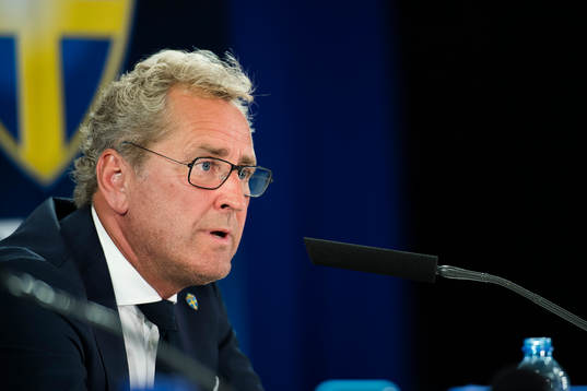 Sveriges förbundskapten Erik Hamrén