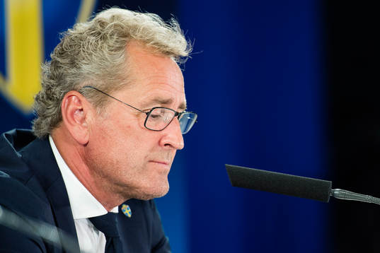 Sveriges förbundskapten Erik Hamrén
