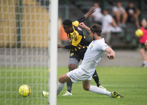 IFK Hässleholms Kojo Annor i matchen i division 2 mellan