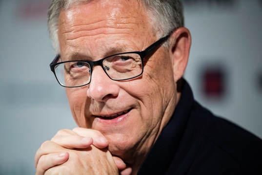 Islands förbundskapten Lars Lagerbäck
