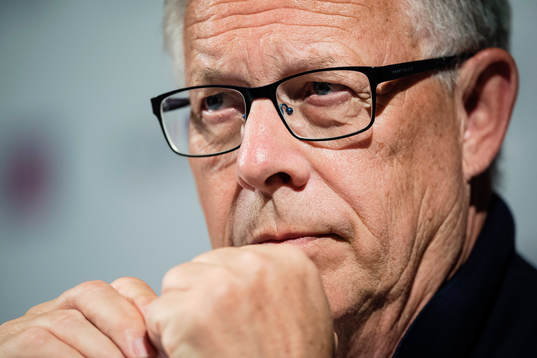 Islands förbundskapten Lars Lagerbäck