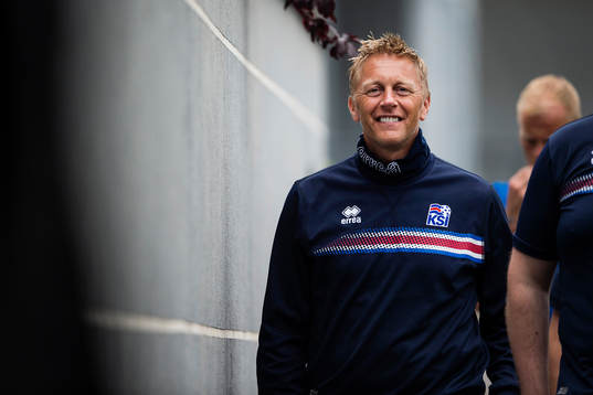 Islands förbundskapten Heimir Hallgrimsson