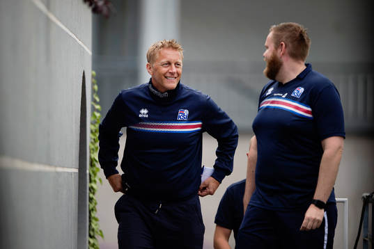Islands förbundskapten Heimir Hallgrimsson