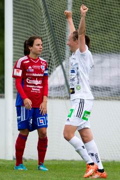 Vittsjös Johanna Andersson deppar medan Piteås Lena