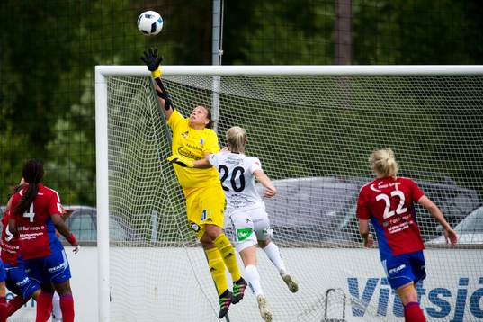 Vittsjös målvakt Katlynn Fraine