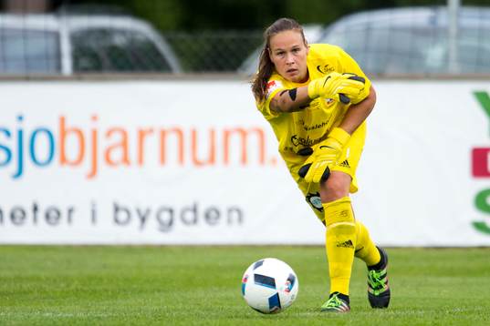 Vittsjös målvakt Katlynn Fraine