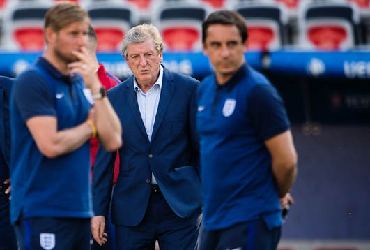 förbundskapten Roy Hodgson  på Englands fotbollslandslags