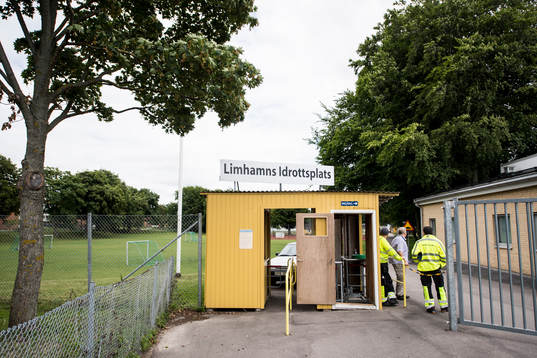 Exteriör Limhamns Idrottsplats