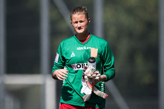 Hammarbys målvakt Lina Ringshamre