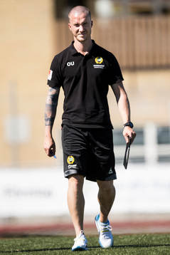 Hammarbys tränare Olof Unogård
