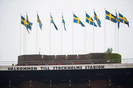 Exteriör av Stockholms Stadion