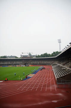 Interiör av Stockholms Stadion