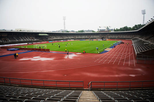 Interiör av Stockholms Stadion