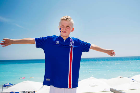 Isländska supportrar