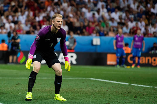 Englands målvakt Joe Hart