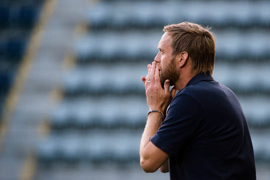 Linköpings tränare Martin Sjögren deppar