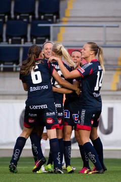 Linköpings spelare jublar