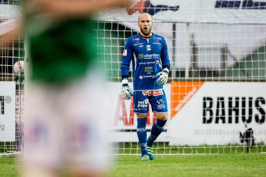 Varbergs målvakt Peter Dahlberg