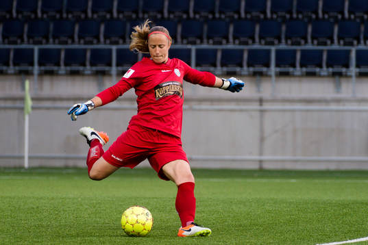 Göteborgs målvakt Loes Guerts