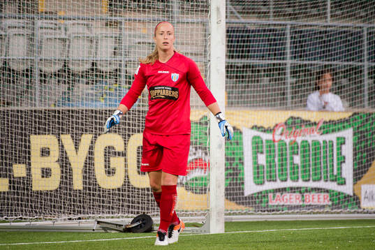 Göteborgs målvakt Loes Guerts