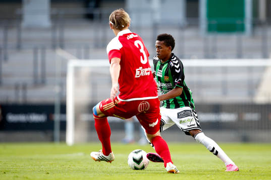 GAIS Luther Singh och Degerfors Hampus Zackrisson