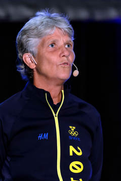 Sveriges förbundskapten Pia Sundhage