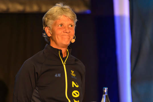 Sveriges förbundskapten Pia Sundhage
