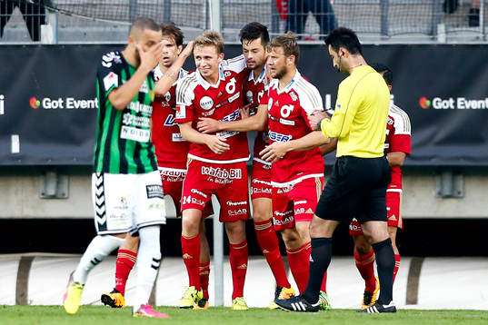 Degerfors Ludvig Fritzson jublar