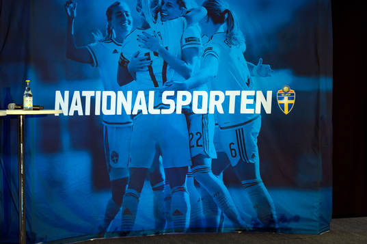 Inför en presskonferens där OS-truppen presenterades