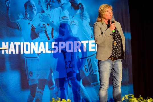 Sveriges Landslagschef Marika Domanski Lyfors