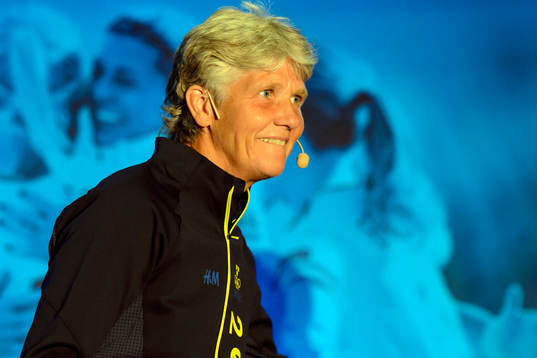 Sveriges förbundskapten Pia Sundhage