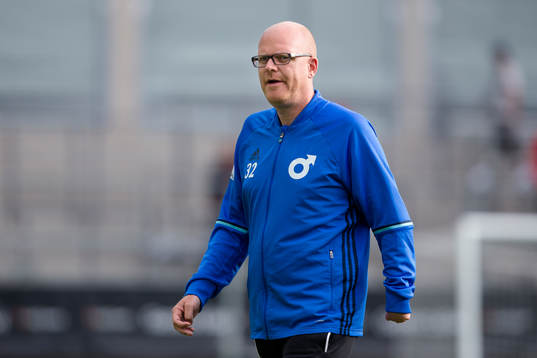 Degerfors tränare Patrik Werner