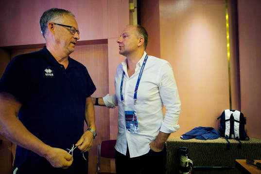 Bläddra bland fler bilder av Fotbolls-EM 2016, dag 20, Island Presskonferens