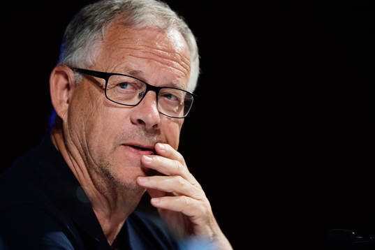 Islands förbundskapten Lars Lagerbäck
