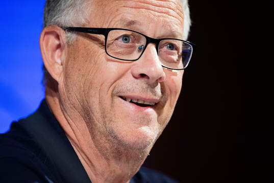 Islands förbundskapten Lars Lagerbäck