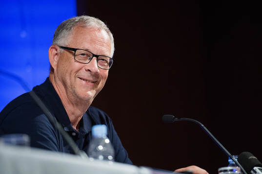 Islands förbundskapten Lars Lagerbäck
