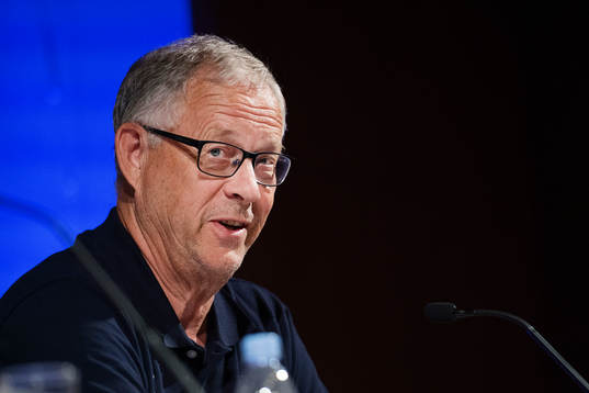 Islands förbundskapten Lars Lagerbäck