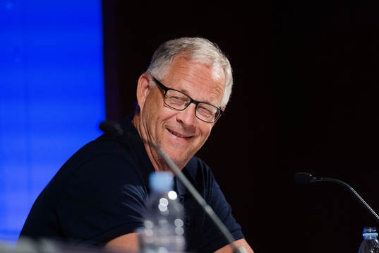 Islands förbundskapten Lars Lagerbäck