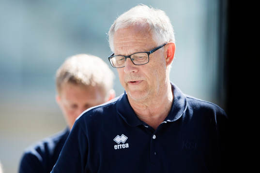 Islands förbundskapten Lars Lagerbäck