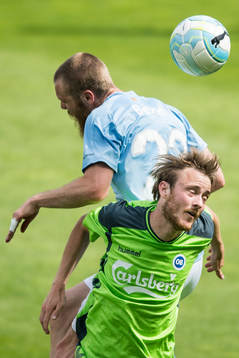Malmö FFs Jo Inge Berget och Odense Rasmus Jönsson
