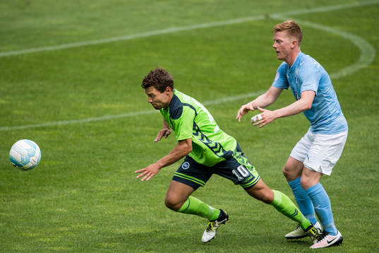 Odense Rasmus Festersen och Malmö FFs Anders Christiansen