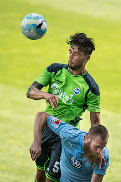 Odense Joao Pereira och Malmö FFs Jo Inge Berget