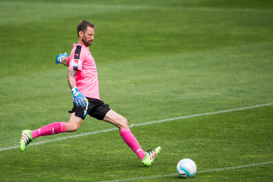 Malmö FFs målvakt Johan Wiland