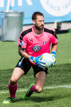 Malmö FFs målvakt Johan Wiland