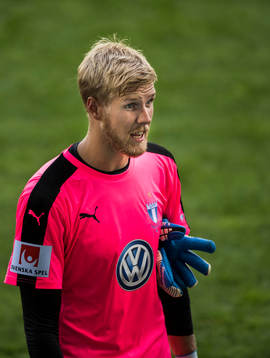 Malmö FFs målvakt Fredrik Andersson