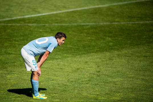 Malmö FFs Mattias Andersson är trött